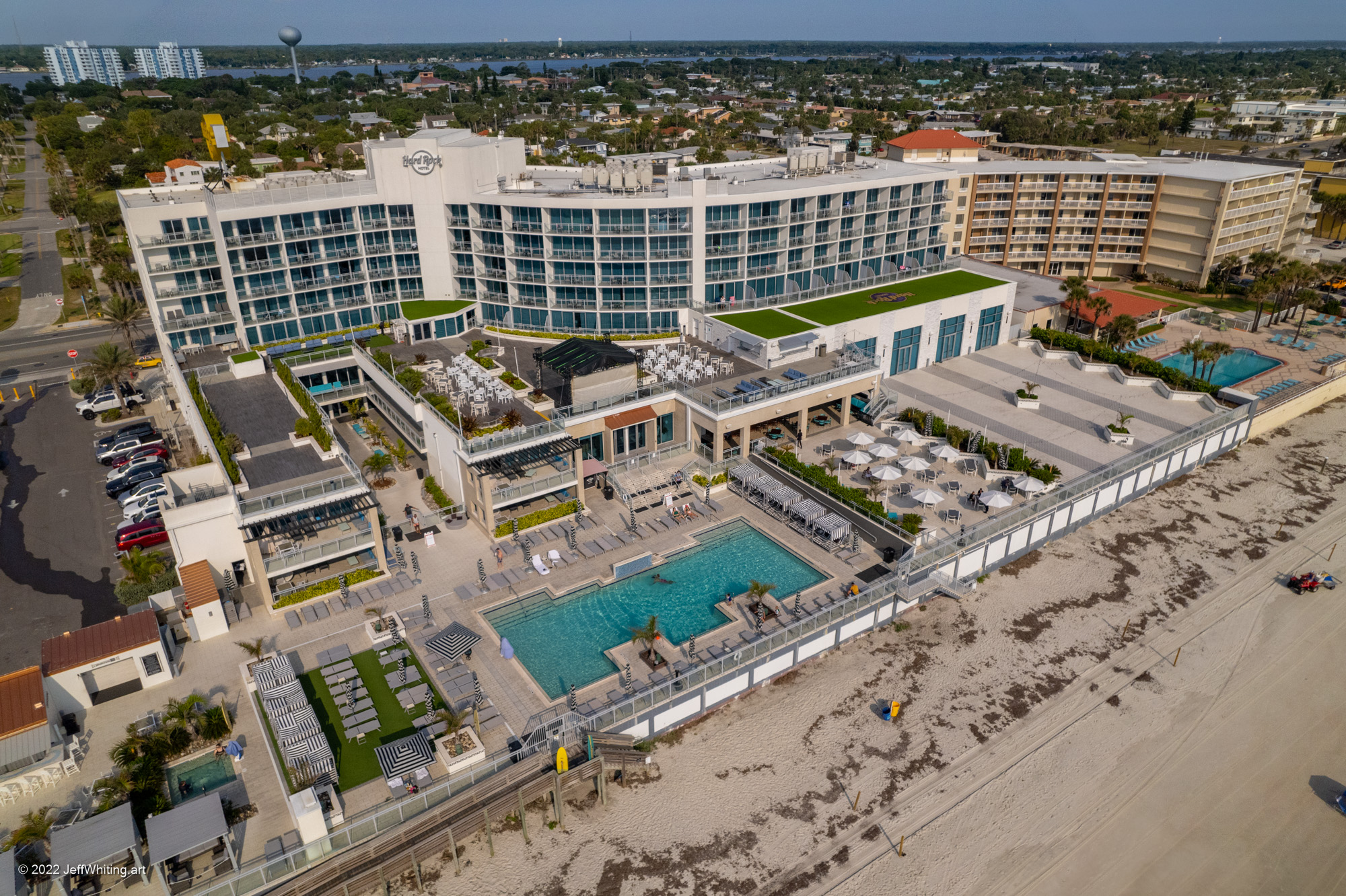 Hard Rock Hotel Daytona Beach Drones Over Daytona